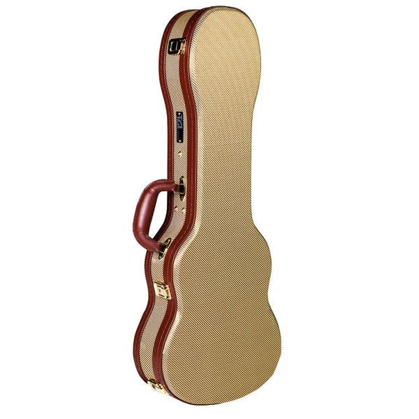 Tweed Tenor Ukulele Wood Shell Case