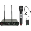 SU20 Compact Dual UHF Microphone Set