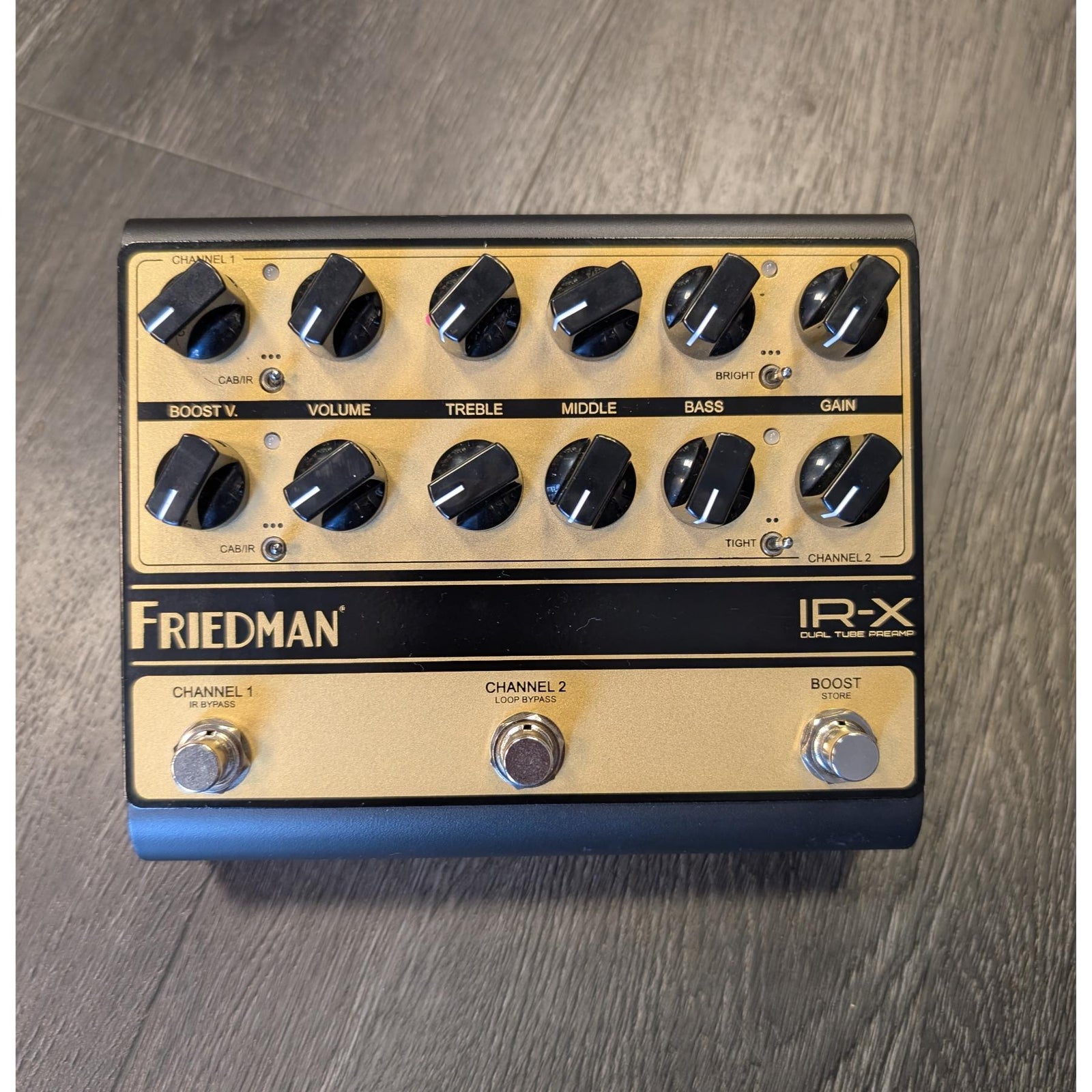 IR-X dual Tube & DI Preamp Pedal (Pre Loved-Mint)