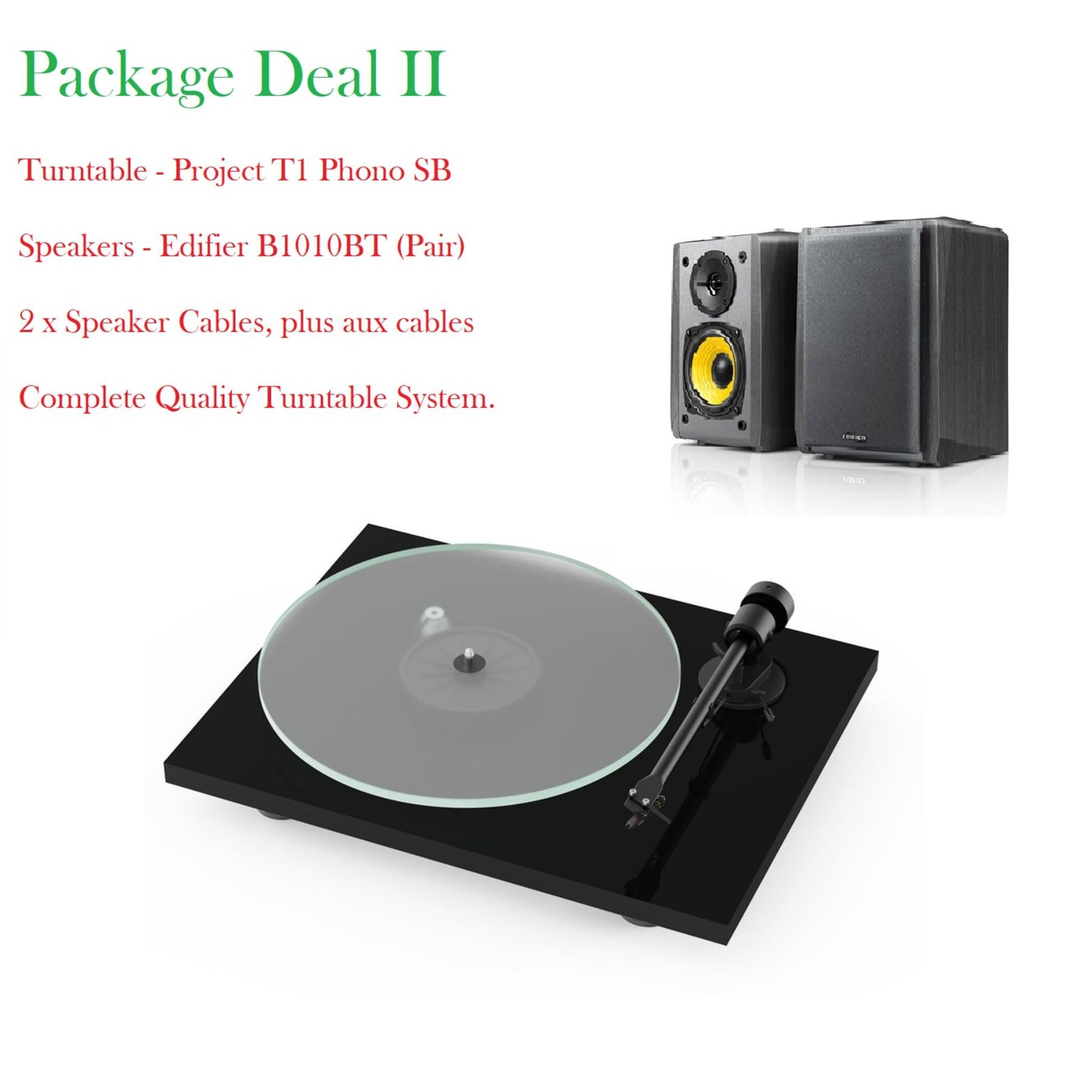 Turntable Complete System T1 Evo