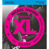 EXL170-5 Nickel Wound 45-130 5-String Bass Guitar Strings, Long Scale